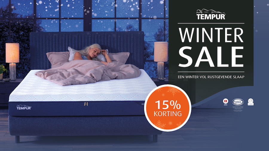 tempur wintersale